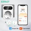 EZAIoT WLAN Socket Thermostat - Heating/Cooling/Timer, Includes 3 m &