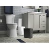 Kohler 20957-STW 2.5 Gallon Slim Step Trash Can, Bathroom Trash