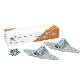 HardwareX supply Garage Door Hinge Heavy Duty 14 Gauge Wide Body 2 Pack (#1)