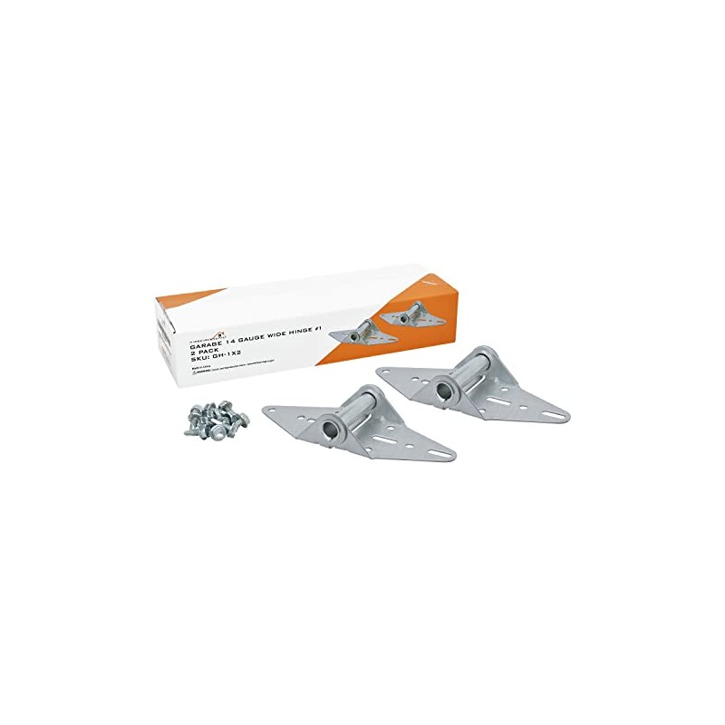 HardwareX supply Garage Door Hinge Heavy Duty 14 Gauge Wide