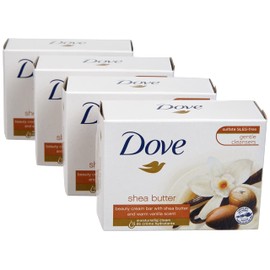 Dove Rein Shea Butter Pampering Program Soap Bar 4 x 100 g