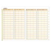 Daigo Home Account Book, Save Family Budget Book, A5, Blue