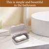Soap Box with Removable Lid and Drainer, 1Pc Travel Leakproof