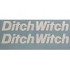 Oracal Ditch Witch Decal 16” Stickers (set Of 2) White