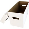 7" 45rpm Vinyl Record Storage Box - Sturdy Cardboard with