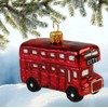 440s PP-0725.12 Double Decker Bus London Glass Hanging