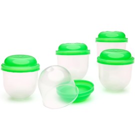 Capsule Vending Machine Translucent Green Acorn Capsules Empty 30 pcs 1.1 inch - Gumball Machine Capsules Bulk Party Favors DIY Containers - Easter Basket Stuffers Gifts Pinata Stuffers