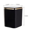 JISADER Small Trash Can Mini Waste Bin Mini Wastebasket Desk