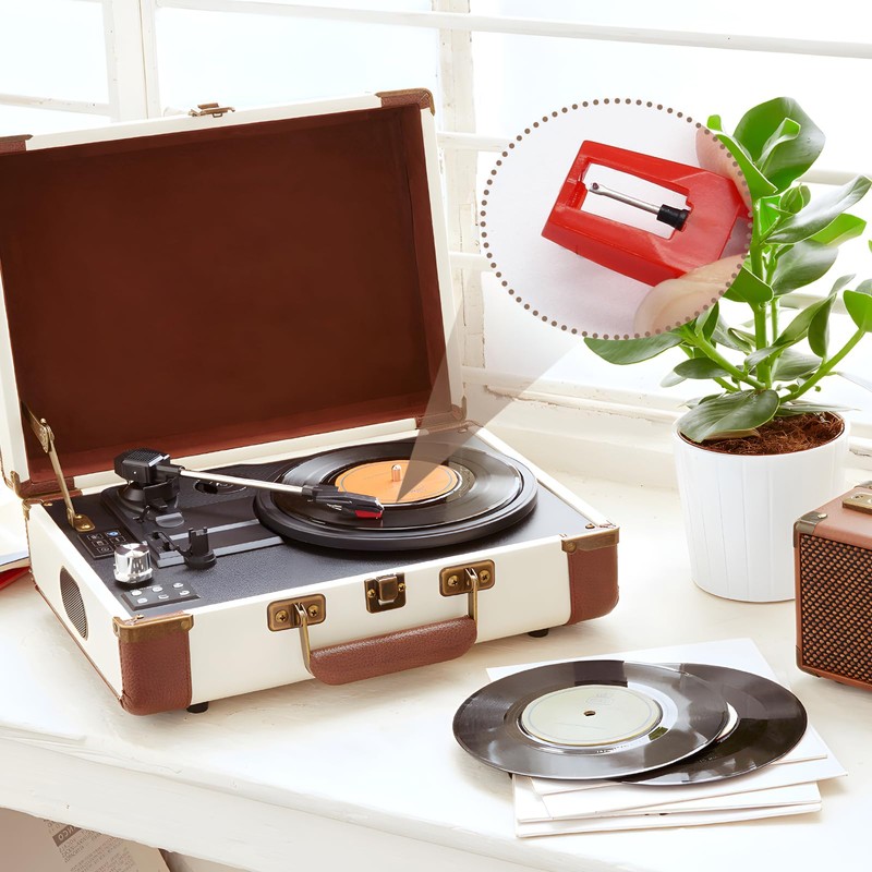 Bonsicoky 3 PCS Record Player Needles - Turntable Needle Replacement