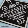 EMBROVERSE Cryptozoologist Patch - Embroidered Professional Cryptid Tracking - Travel