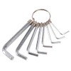 8pc Metric Hex Key Set - Assorted Metric AF Imperial