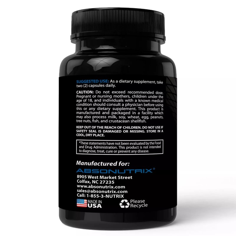 2 Absonutrix Anti-grey formula with Saw Palmetto helps get your