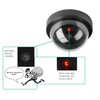TKOOFN Dummy Fake Security CCTV Dome Camera Simulation Monitor with