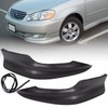 Front Lower Bumper Lips Spoiler Splitter Compatible with 2003 2004