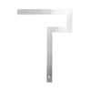 Flange Angle 400×400mm,Galvanized Steel Measuring Tool for Precise in Piping