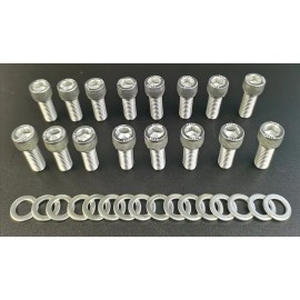 rod-speed-racing HEADER BOLTS STAINLESS STEEL KIT BBF BIG BLOCK FORD 429 460 CAR / F-SERIES TRUCK