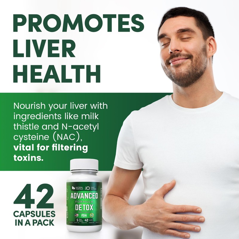 Salutem Vita Advanced Detox Cleanse, Detox Kit with 2 Test