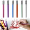Pencil Extension Pencil Auxiliary Axis 6 Pack Aluminum Pencil Extender