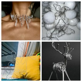 2 Rolls of Craft Wire 0.8 mm x 10 m Silver DIY Wire for Crafts Jewellery Wire Aluminium Wire Binding Wire Modelling Wire Rustproof for Jewellery Making Crafts