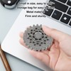 Fingertip Gyroscope Toy Round Shaped Relieves Stress Metal Rotating Decompression