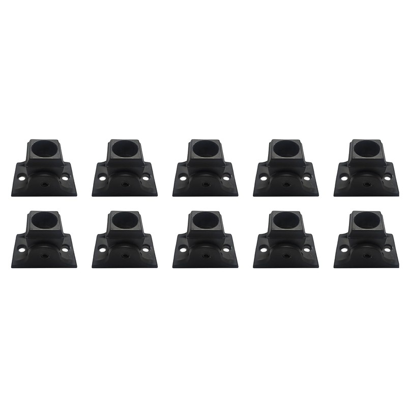Decorex Hardware Aluminum Screw Down Swivel Shoe - DIY-Friendly Metal