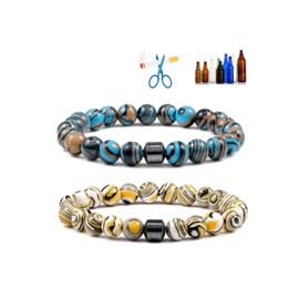 Long tiantian Anti Alcohol Bracelet Anxiety Relief Items Stop Drinking Support Bracelet Healing Energy Beads Bracelets for Men Women