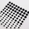 083 Rhinestone Sticker (Deco Sticker) Jewelry Type 4~9mm【Black】