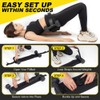 MTSDM Hip Thrust Belt, Portable Adjustable Exercise Hip Thrust Belt,