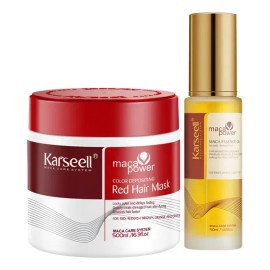 Karseell Mascarilla Roja Tratamiento Capilar + Aceite 550ml