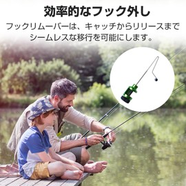 Hook Remover, Fish Hook Remover, Rapid Separation Device, Fishing Tackle for Freshwater Fishing, Sea Fishing, Mountain Stream Fishing