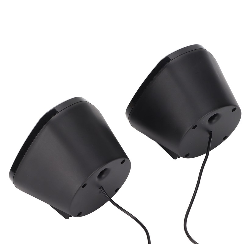 Desktop Speaker USB Powered Heavy Subwoofer Desktop Mini LED Speaker