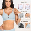 Gailife Wireless Bras for Women No Underwire Wave Push Up