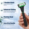 26 Pcs Men's 7 Blade Razor Set 2 Handles and