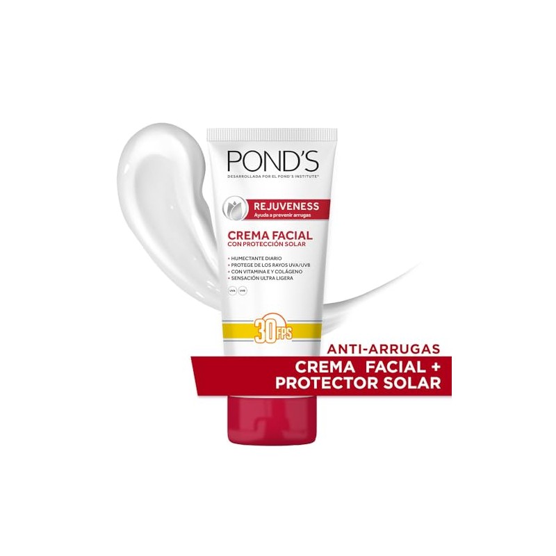 Ponds Crema Facial Rejuveness con Factor de Proteccin Solar 30,