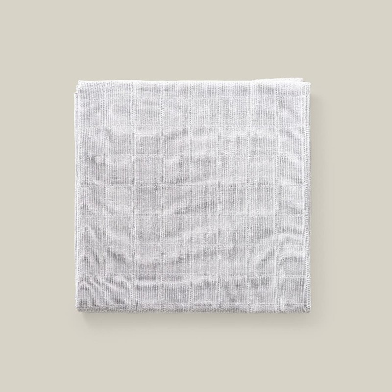 Pack of 3 Grey Baby Muslin Nappies