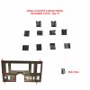 Gbodyparts 78-87 Grand National Dash Instrument Cluster Radio Bezel Trim