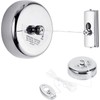 Fictory Retractable Washing Line, Invisible Washing Line, Stainless Steel Retractable