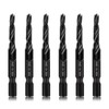 6-Piece 10-32NC Combination Drill Tap Countersink Bit Set SAE, Made