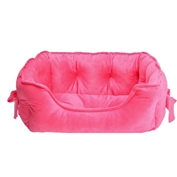 pawstrip Cute Princess Dog Bed, Soft Breathable Bowknot Pet Cat