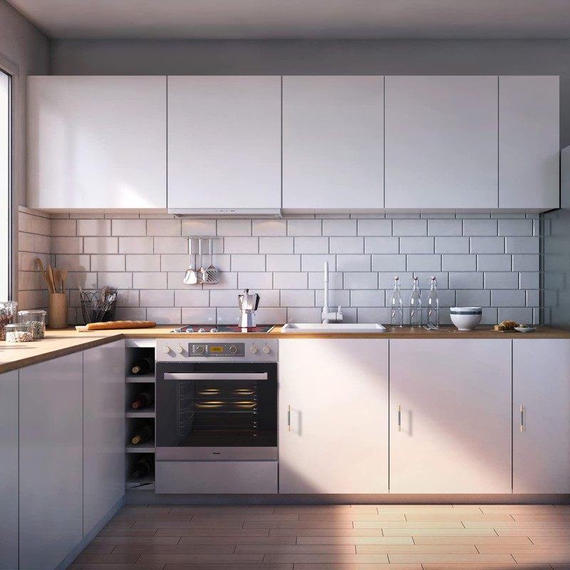 CYX 10 Pack 5 Inch Gold and Grey Cabinet Handles,