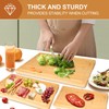 Extra Large Bamboo Cutting Board Set of 3 Bamboo Chopping