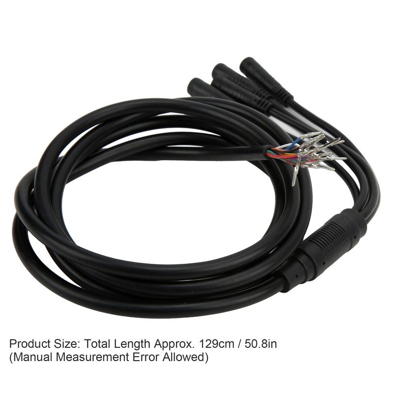 Electric Scooter Power Cable 48V 20A Display Screen Connection Line