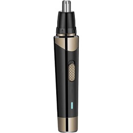 recortador de vello nasal, Recortador profesional de cejas y vello facial indoloro for hombres mujeres, recargable, cuchillas doble filo for una fácil limpieza