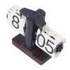 Digital Flip Dоwn Clock Retro Wooden Mechanical Flip Clock Desktop
