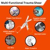 6 in 1 Multifunctional Trauma Shears Foldable With Strap Cutter