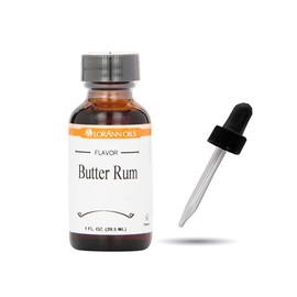 LorAnn Butter Rum SS Flavor, 1 ounce bottle - Includes a Dropper