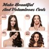Set of 4 Heatless Curls Band Black Curls Without Heat