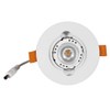 VOLT Adjustable Recessed Outdoor Soffit Light (White) with Junction Box
