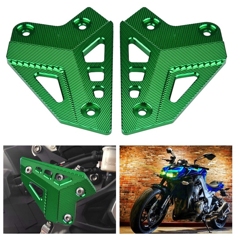 Motorcycle Footrest Foot Peg Protector Heel Protective Cover Guard for