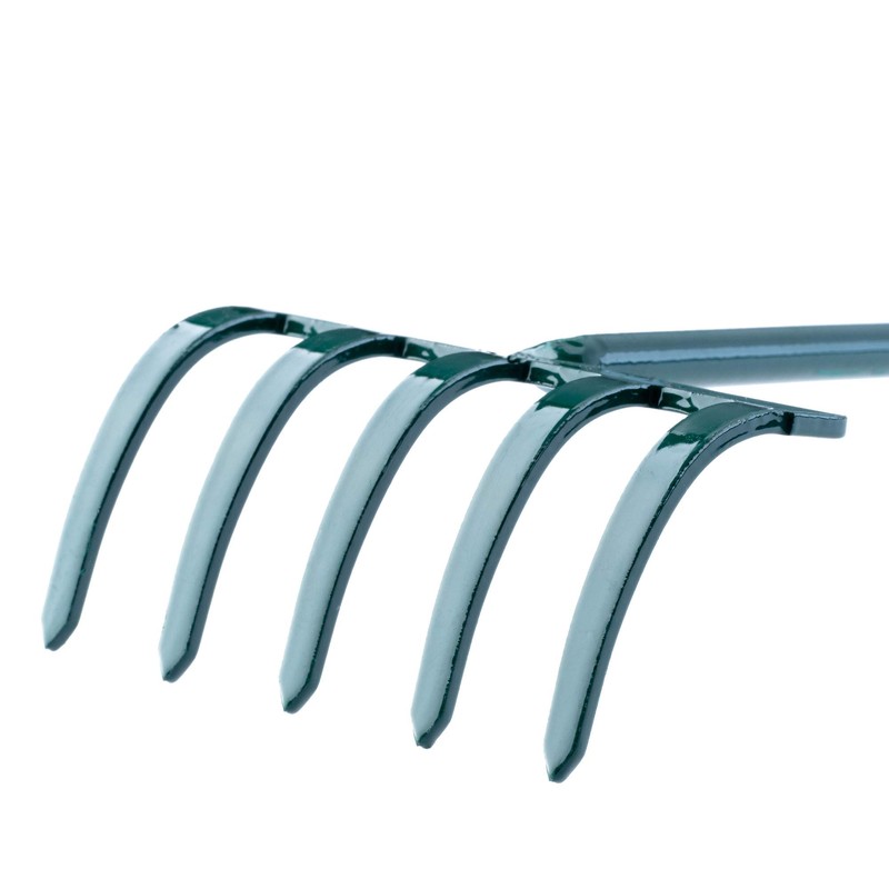 KADAX Rake, Small Rake with Handle, Leaf Rake Made of